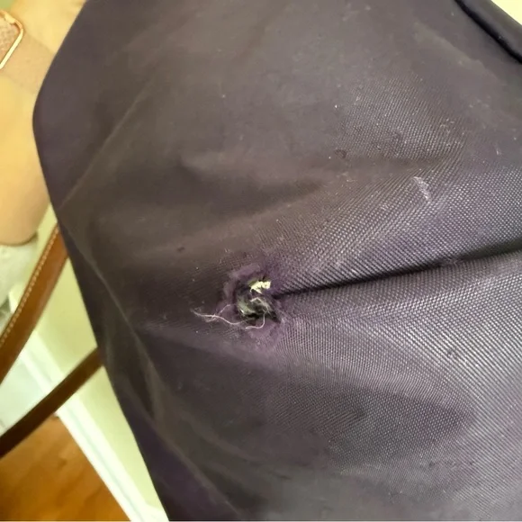 LONGCHAMP Le Pliage Original Large Nylon Tote Bag - Purple/Plum - Picture 9 of 11